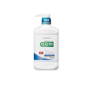 GUM ガム・デンタルリンス ノンアルコールタイプ ポンプ付き 960mL