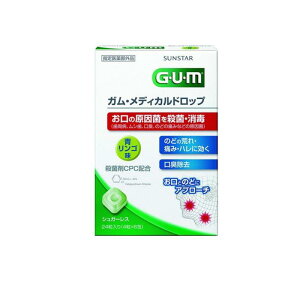 GUM ガム・メディカルドロップ 青リンゴ味 24粒
