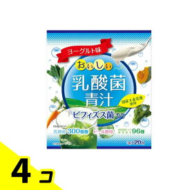 YUWA(ユーワ) ビフィズス菌入り乳酸菌青汁 3g× 20包 4個セット