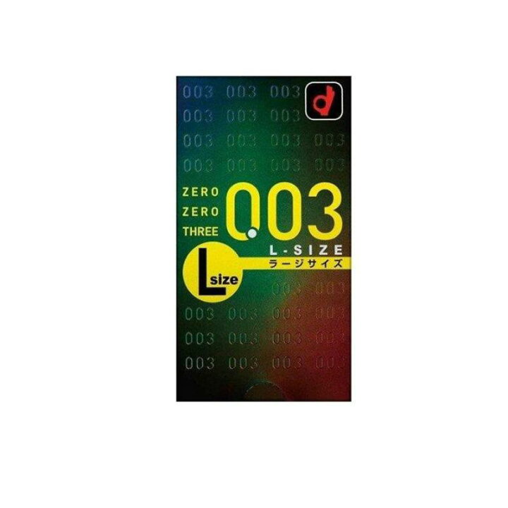 楽天市場】オカモトコンドーム 0.03 ゼロゼロスリー Lサイズ 10個入 