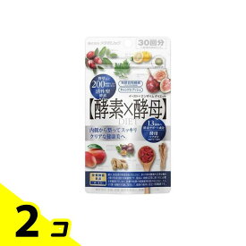 イースト×エンザイム ダイエット 酵素×酵母 30回分 60粒 2個セット