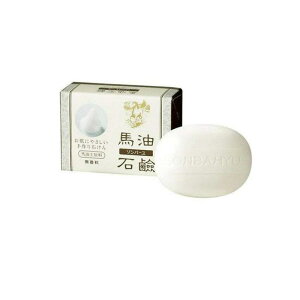 ソンバーユ馬油石鹸 無香料 85g× 1個入