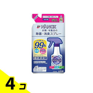 �g�b�v NANOX(�i�m�b�N�X) ���ہE���L�X�v���[ 320mL (�l�ߑւ��p) 4�Z�b�g