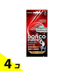 DORCO(�h���R) PACE6 ��U�� 6���n�J�~�\�� SXA100 3�{�� 4�Z�b�g