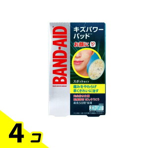 BAND-AID バンドエイド キズパワーパッド 10枚入 (スポットタイプ) 4個セット