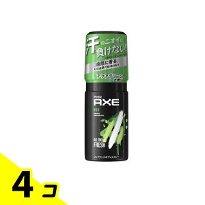 AXE �A�b�N�X �t���O�����X�{�f�B�X�v���[ �L�� �A�N�A�O���[���̍��� 60g 4�Z�b�g