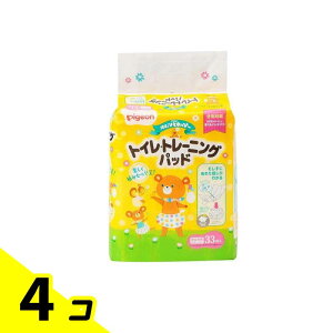 ピジョン(Pigeon) オムツとれっぴ〜 トイレ・トレーニングパッド 33枚 4個セット