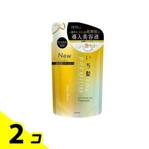いち髪 THE PREMIUM エクストラダメージケアトリートメント シャイニーモイスト 詰め替え用 340g 2個セット