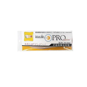 インソールプロ レディース 足底筋膜炎対策 女性用L 1足分入 (24〜25cm)