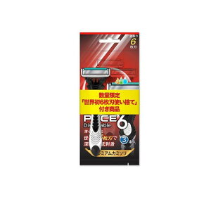 DORCO(ドルコ) PACE6 首振式 6枚刃カミソリ SXA100 3本入 (おまけつき)