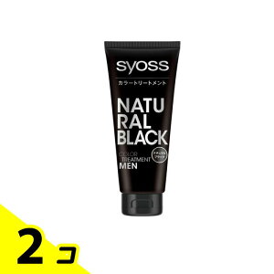 syoss(�T�C�I�X) �J���[�g���[�g�����g for MEN �i�`�������u���b�N 180g 2�Z�b�g