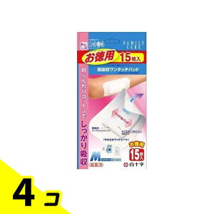 ���\�� FC ���z�������^�b�`�p�b�h 15�� (�����p M�T�C�Y) 4�Z�b�g