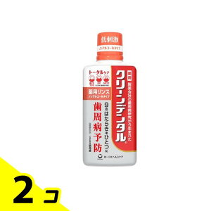 クリーンデンタル 薬用リンス トータルケア ノンアルコールタイプ 液体歯磨き 450mL 2個セット