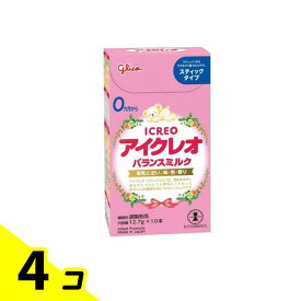 アイクレオ バランスミルク スティックタイプ 127g (12.7g×10本入) 4個セット