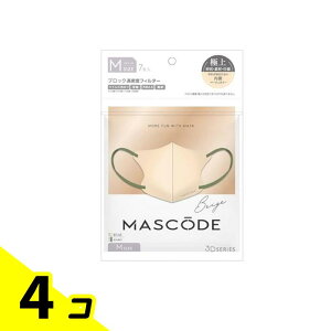 MASCODE �}�X�R�[�h 3D�}�X�N M 12�x�[�W��×�J�[�L�R 7���� 4�Z�b�g