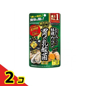 井藤漢方製薬 しじみの入った牡蠣ウコン胃の乳酸菌+PLUS 30日分 90粒 2個セット