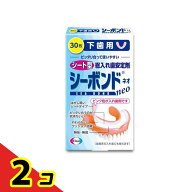 シーボンドネオ下歯用 シート型総入れ歯安定剤 30枚入 2個セット