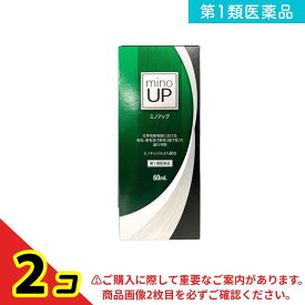 第1類医薬品 ミノアップ 男性用発毛剤 60mL 2個セット