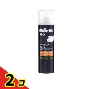 Gillette PRO(�W���b�g�v��) �V�F�[�r���O�t�H�[�� 245g 2�Z�b�g