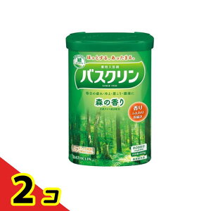 バスクリン 森の香り 600g 2個セット