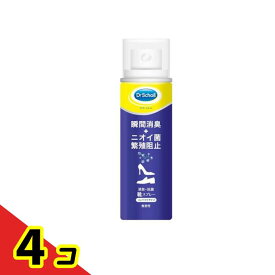 ドクターショール 消臭・抗菌 靴スプレー 無香料 40mL (コンパクトサイズ) 4個セット