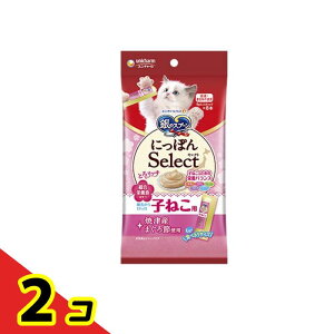 銀のスプーン にっぽんSelect総合栄養食とろリッチ 子ねこ用 6g× 8本入 2個セット