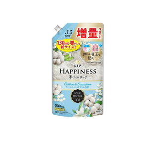 レノアハピネス 夢ふわタッチ ウォームコットン&すずらん 500mL (詰め替え用)
