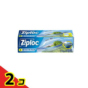 Ziploc(�W�b�v���b�N) �t���[�U�[�o�b�O S�T�C�Y 20���� 2�Z�b�g