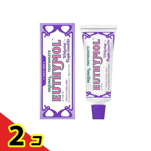 EUTHYMOL ���[�V���[�������� �z���C�g�p�[�v�� �s�[�`�t���[�����~���g 106g 2�Z�b�g