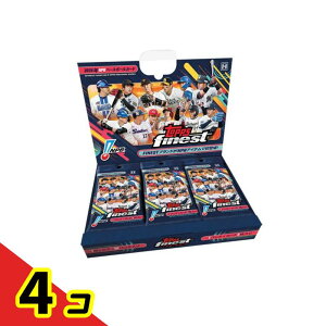 Topps �g�b�v�X 2025�N NPB FINEST �x�[�X�{�[���J�[�h 15�p�b�N��BOX 4�Z�b�g