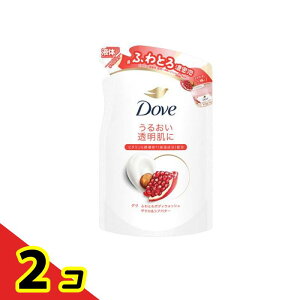 Dove �_�� �ӂ�Ƃ�{�f�B�E�H�b�V�� �U�N��&�V�A�o�^�[ �l�ߑւ��p 340g 2�Z�b�g
