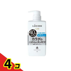 LUCIDO ���V�[�h ��p�f�I�h�����g�{�f�B�E�H�b�V�������� �{�̃{�g�� 450mL 4�Z�b�g