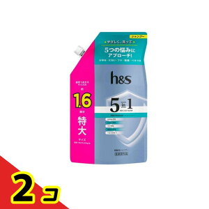 h&s 5in1 �}�C���h���C�X�`���[ �V�����v�[ �l�ߑւ��p ����T�C�Y 460g 2�Z�b�g
