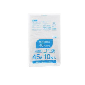 �n�E�X�z�[���h�W���p�� �S�~�� ������ �Đ�����40%�g�p ����0.015mm 45L 10���� (EH53)