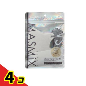 MASMiX BEAUTY �}�X�~�b�N�X�r���[�e�B�[ ���̃}�X�N �V���L�[�X�g�[��×�\�t�g�O���[ 10���� 4�Z�b�g