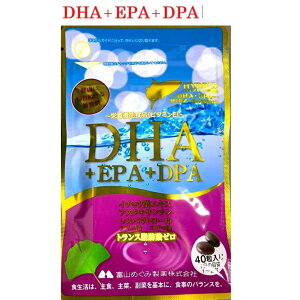 DHA EPA DPA 40 C`Et AX^LT` Xxg[ xR߂ݐ