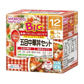 BIGサイズの栄養マルシェ　五目中華丼セット