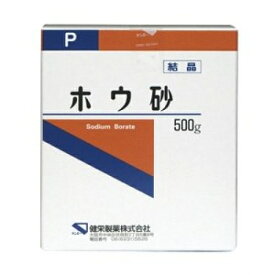 ホウ砂（結晶）P　500g