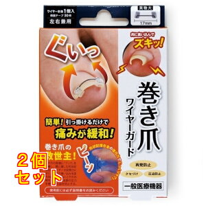 巻き爪ワイヤーガード×2個