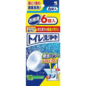 小林製薬 トイレ洗浄中 フレッシュミントの香り 6錠×2個