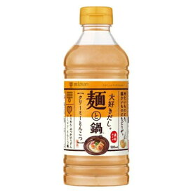 ミツカン 大好きだし。麺と鍋。クリーミーとんこつ 500ml×6個