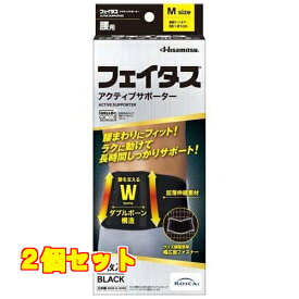 久光製薬 フェイタスアクティブサポーター 腰用 Mサイズ 1枚×2個