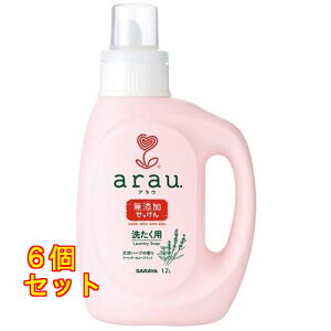 アラウ. 洗たく用せっけん 本体 1.2L×6個
