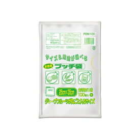 プッチ袋お徳用　中　半透明100P