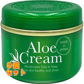 アロエ100 モイスチャークリーム 185g×6個