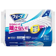 ウェーブ フロア用ドライシート 掃除用品 36枚入×2個