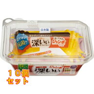 抗菌深いいおべんとうカップ 深型 ジャンボスクエア 4色 22枚入×10個