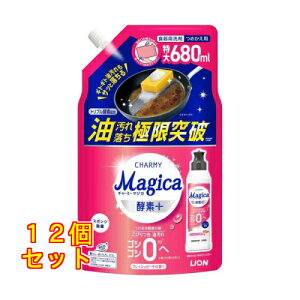 ���C�I�� CHARMY Magica �y�f�v���X �t���b�V���s�[�`�̍��� �߂����p 680ml×12��