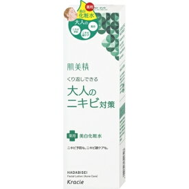 肌美精 大人のニキビ対策 薬用美白化粧水