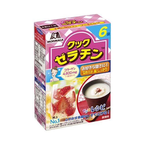 森永製菓 メーカー直売 セール 特集 クックゼラチン ５ｇＸ６袋×6個